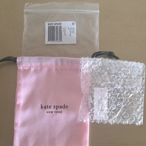 Kate Spade Heritage Spade Silver Bangle Bracelet NWT - Picture 6 of 6